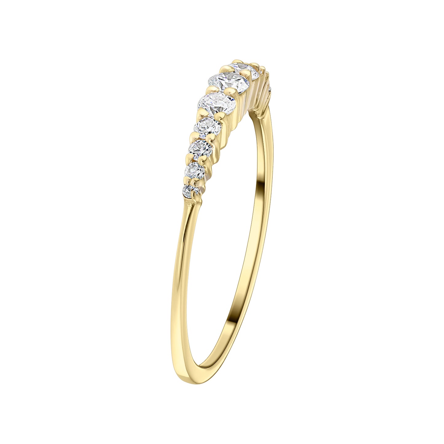 Gold Ring 14K (585) Tresor with Diamonds 0.25 ct - Gold