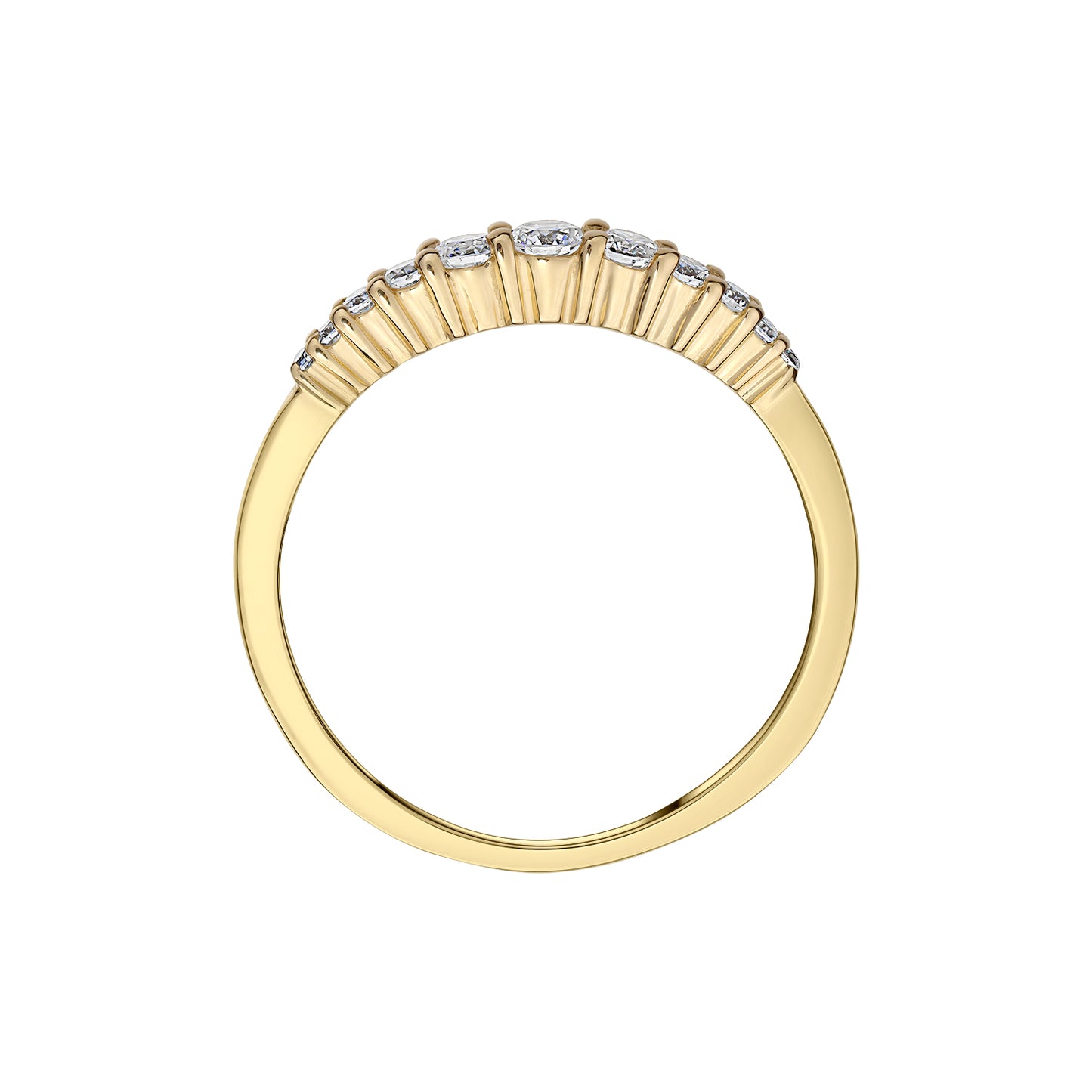 Gold Ring 14K (585) Tresor with Diamonds 0.25 ct - Gold