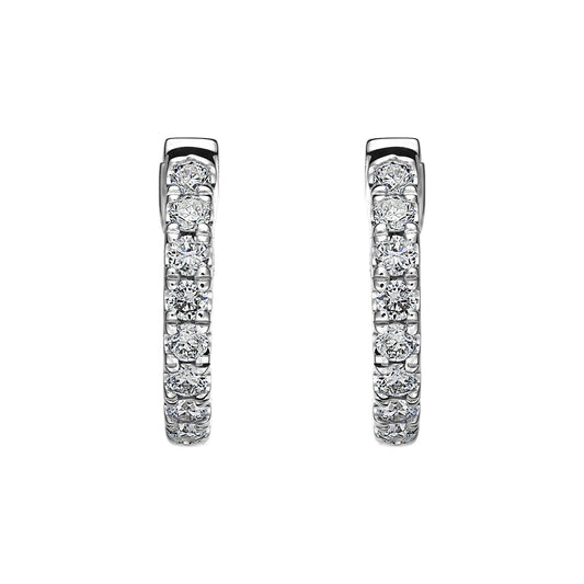 Cercei din Aur 14K (585) Idyll cu Diamante 0.25 ct