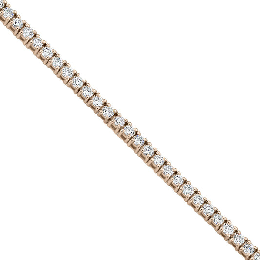 Bratara Tennis din Aur 14K (585) Eternity cu Diamante 1.5 ct