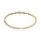 Gold Tennis Bracelet 14K (585) Eternity with Diamonds 1.5 ct - Gold