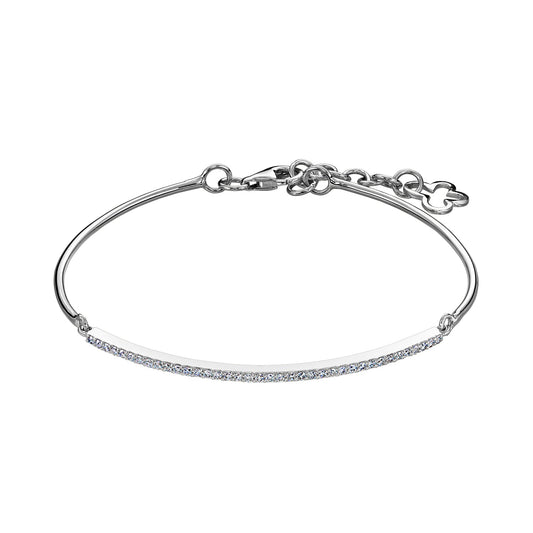 Bratara din Aur 14K (585) Grace cu Diamante 0.22 ct