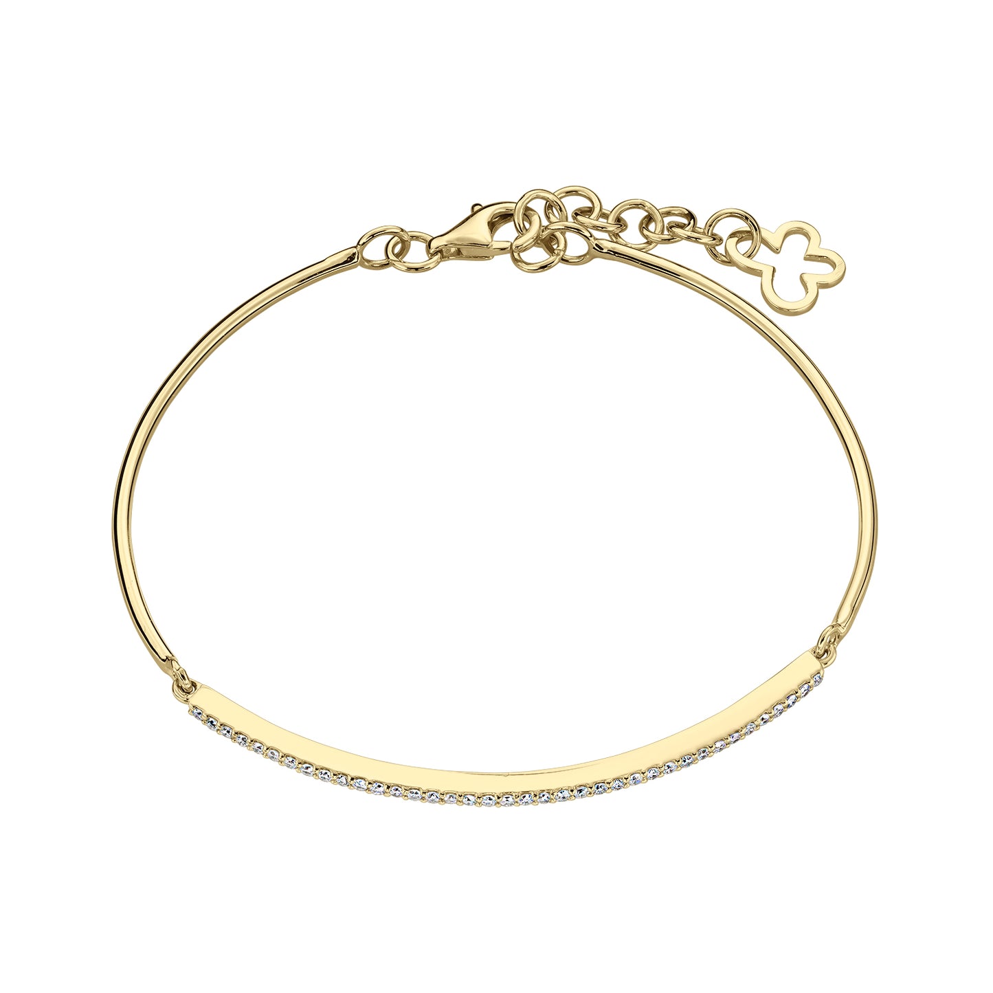Bratara din Aur 14K (585) Grace cu Diamante 0.22 ct