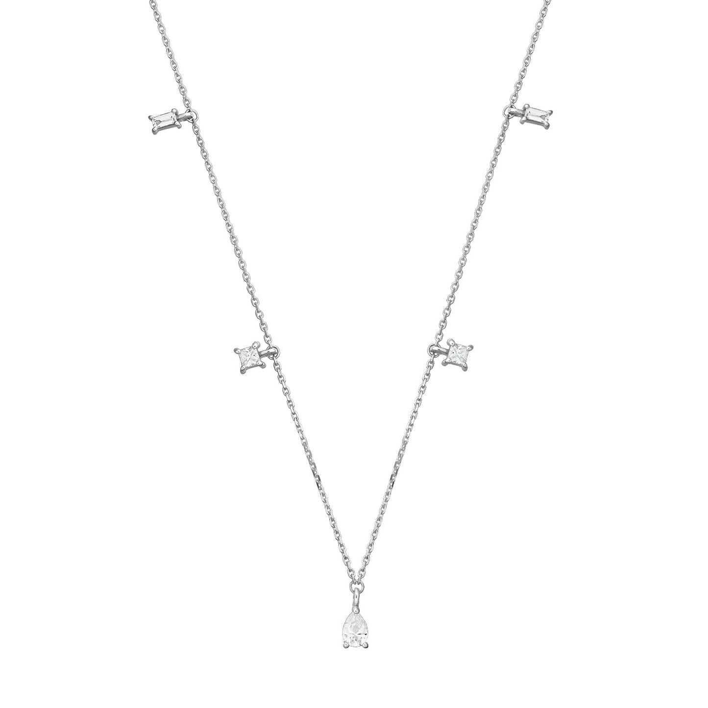 Colier Choker din Aur 14K (585) Flirty cu Diamante 0.35 ct