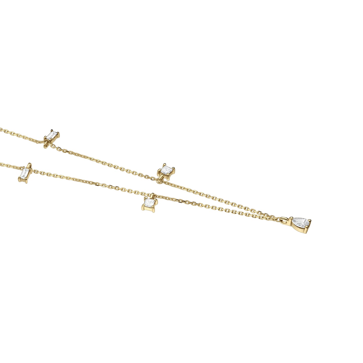 Colier Choker din Aur 14K (585) Flirty cu Diamante 0.35 ct