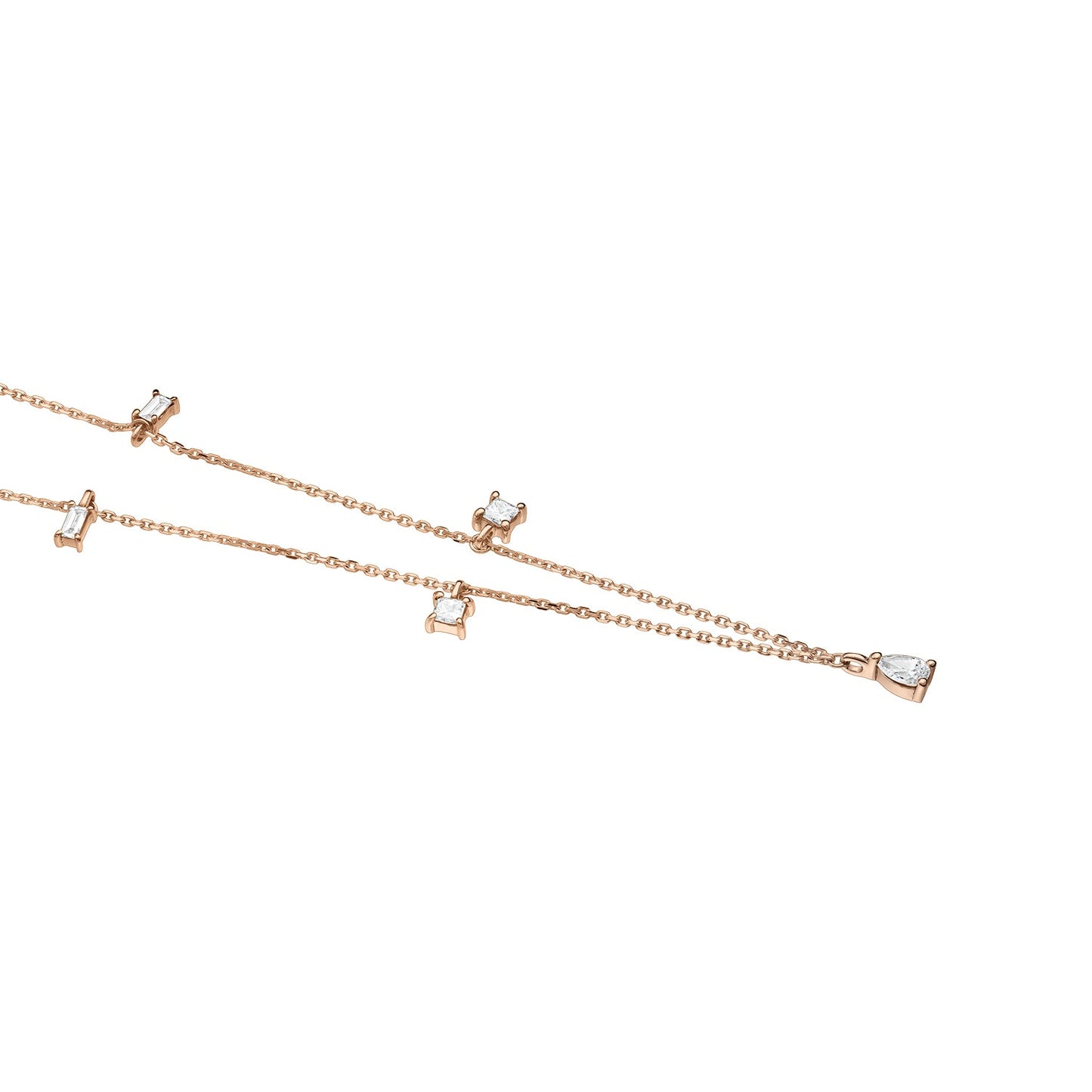 Colier Choker din Aur 14K (585) Flirty cu Diamante 0.35 ct