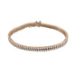 Sereine Eternity Tennis Bracelet 14K rose gold 3.60 ct diamonds