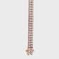 Sereine Eternity Tennis Bracelet 14K rose gold 3.60 ct diamonds