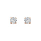 Gold Studs 14K (585) Bliss with Diamonds 0.20 ct - Pink