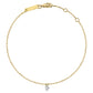 Gold Bracelet 14K (585) Wispy with Diamonds 0.10 ct - Gold