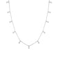 Gold Necklace 14K (585) Eden with Diamonds 0.55 ct - White