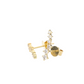 Cercei din Aur 14K (585) Swoon cu Diamante 0.45 ct