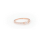 Gold Ring 14K (585) Mirage with Diamonds 0.35 ct - Pink
