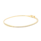 Gold Bangle 14K (585) Enthrall with Diamonds 0.40 ct - Gold