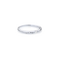 Gold Ring 14K (585) Caprice with Diamonds 0.10 ct - White