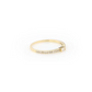 Gold Ring 14K (585) Enchant with Diamonds 0.17 ct - Gold