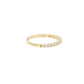 Gold Ring 14K (585) Eternity with Diamonds 0.35 ct - Gold